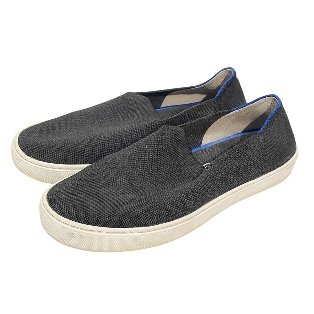 Rothy's The Sneaker Womens Size 8 Black Slip On Sneakers Shoes